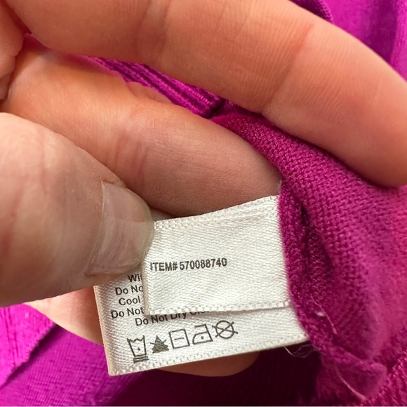 Boston Proper Sequin Button up cardigan - Picture 5 of 8